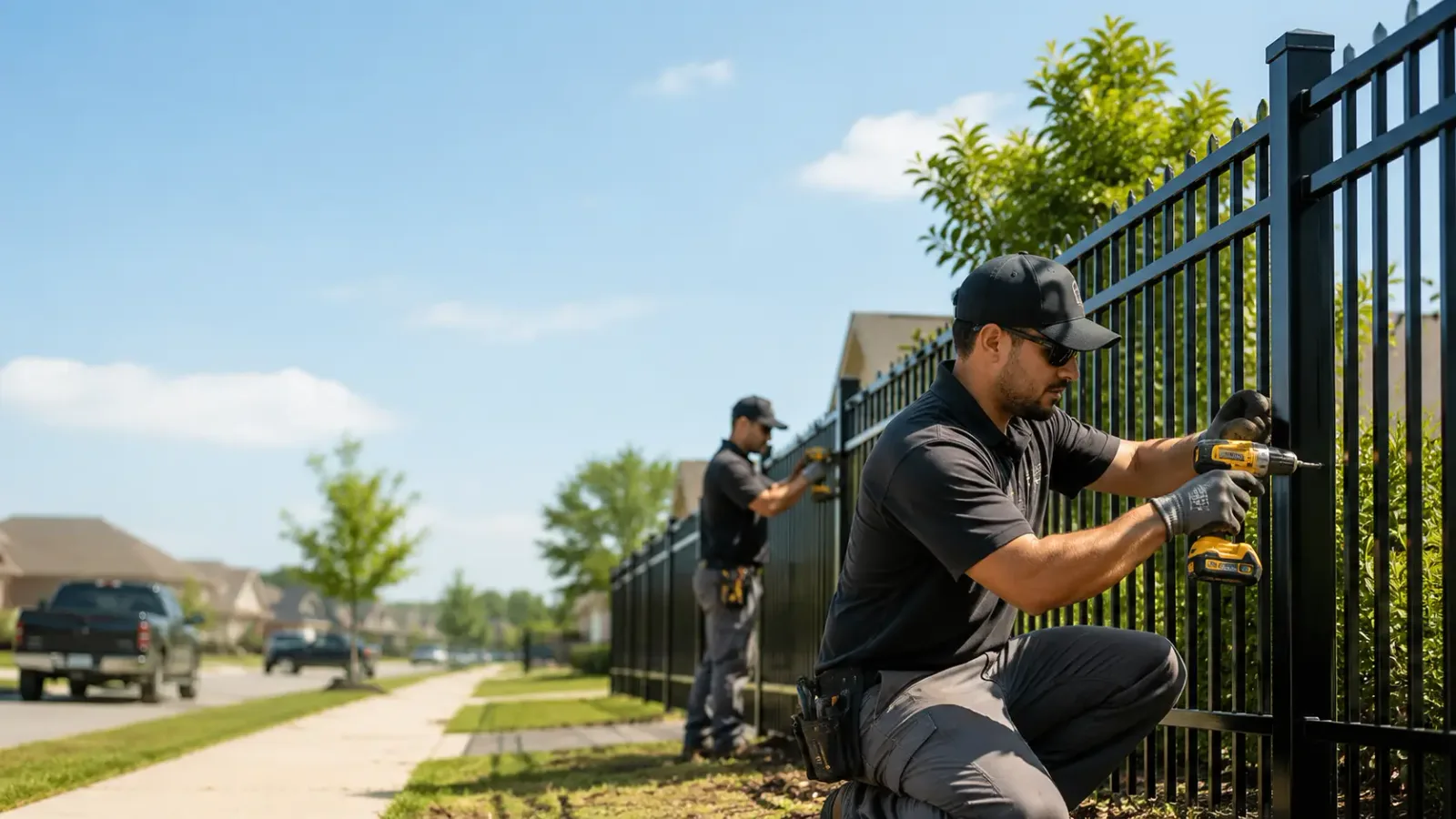 Metal Fence Installation in Machesney Park, IL